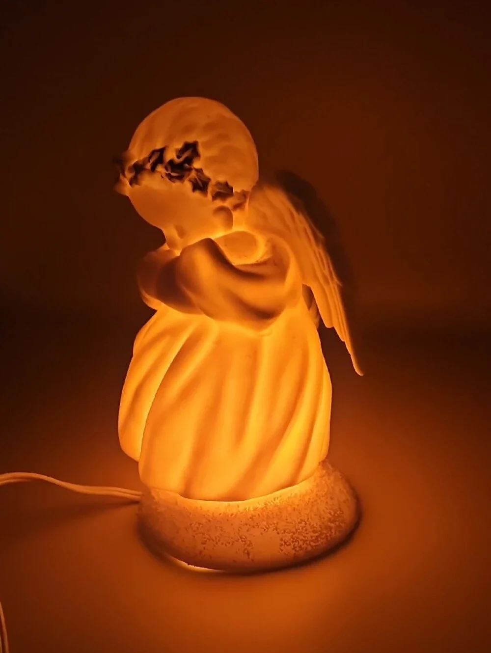 Glowing Angel Figurine Night Light